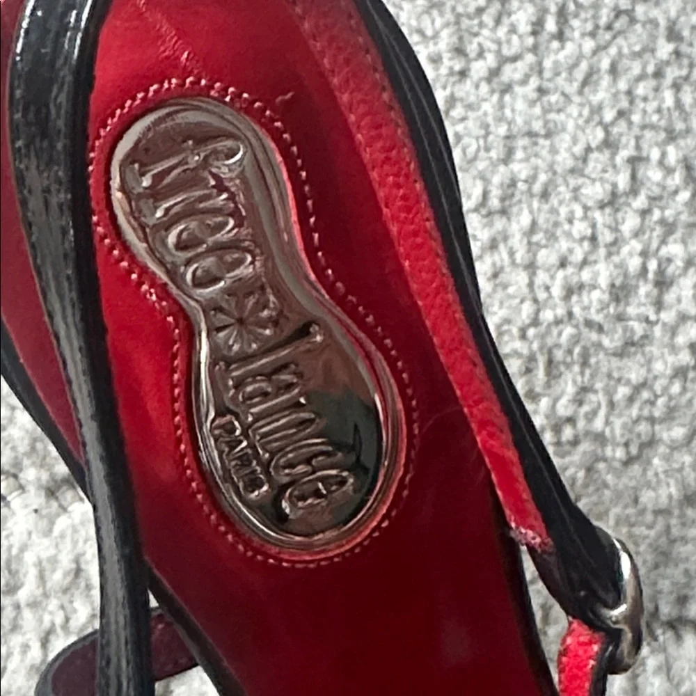 Free Lance Paris black pointy toe heels size 35.5 - Picture 3 of 6